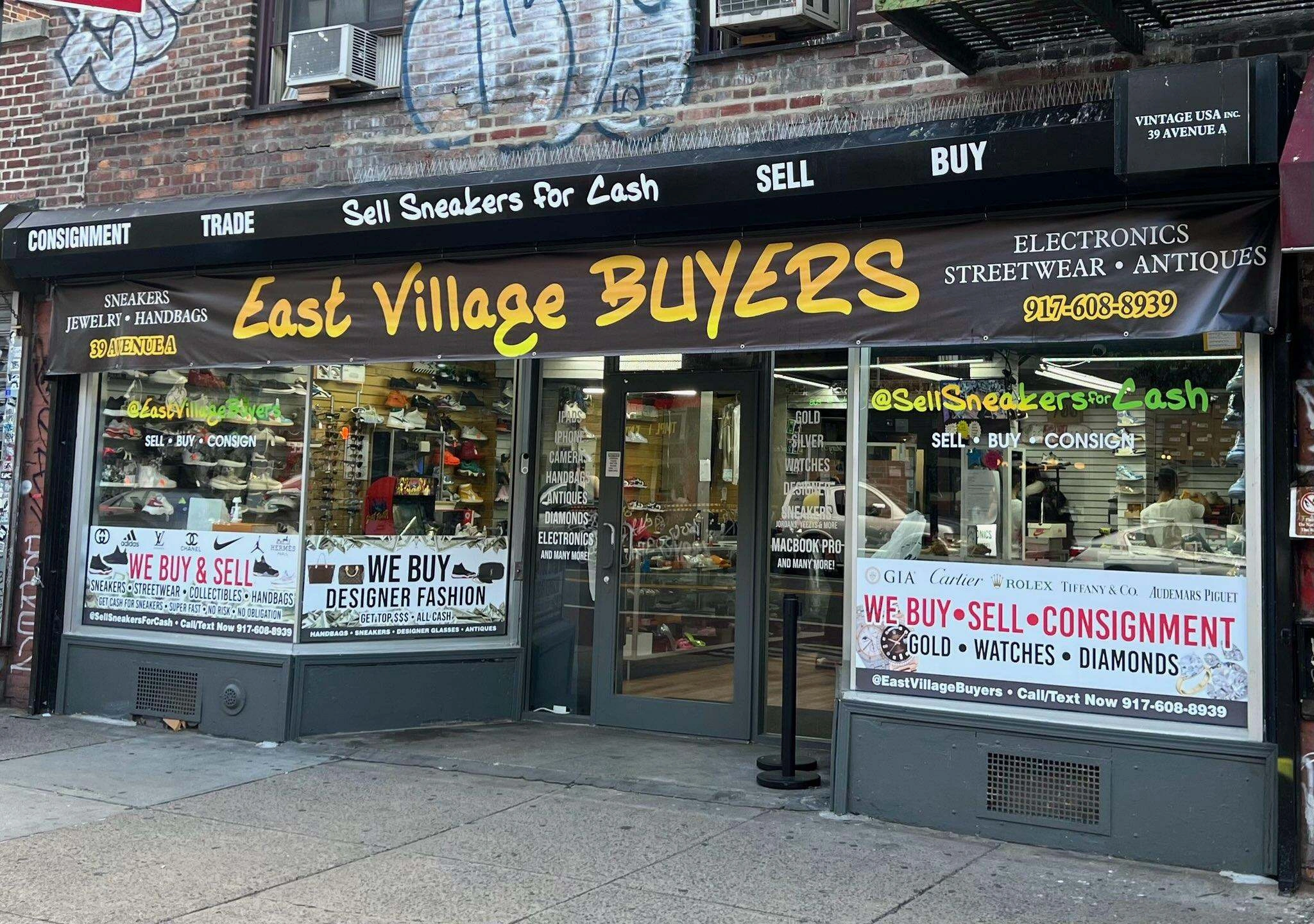 East Village Buyers storefront