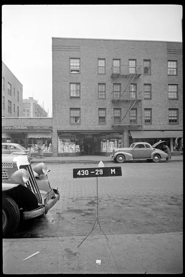 First Houses brick buildings on Avenue A, East Village