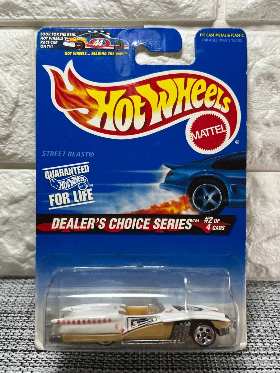 Vintage Hot Wheels Dealer's Choice Series die-cast car on its original blister card