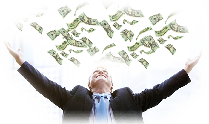 Cash payout visual