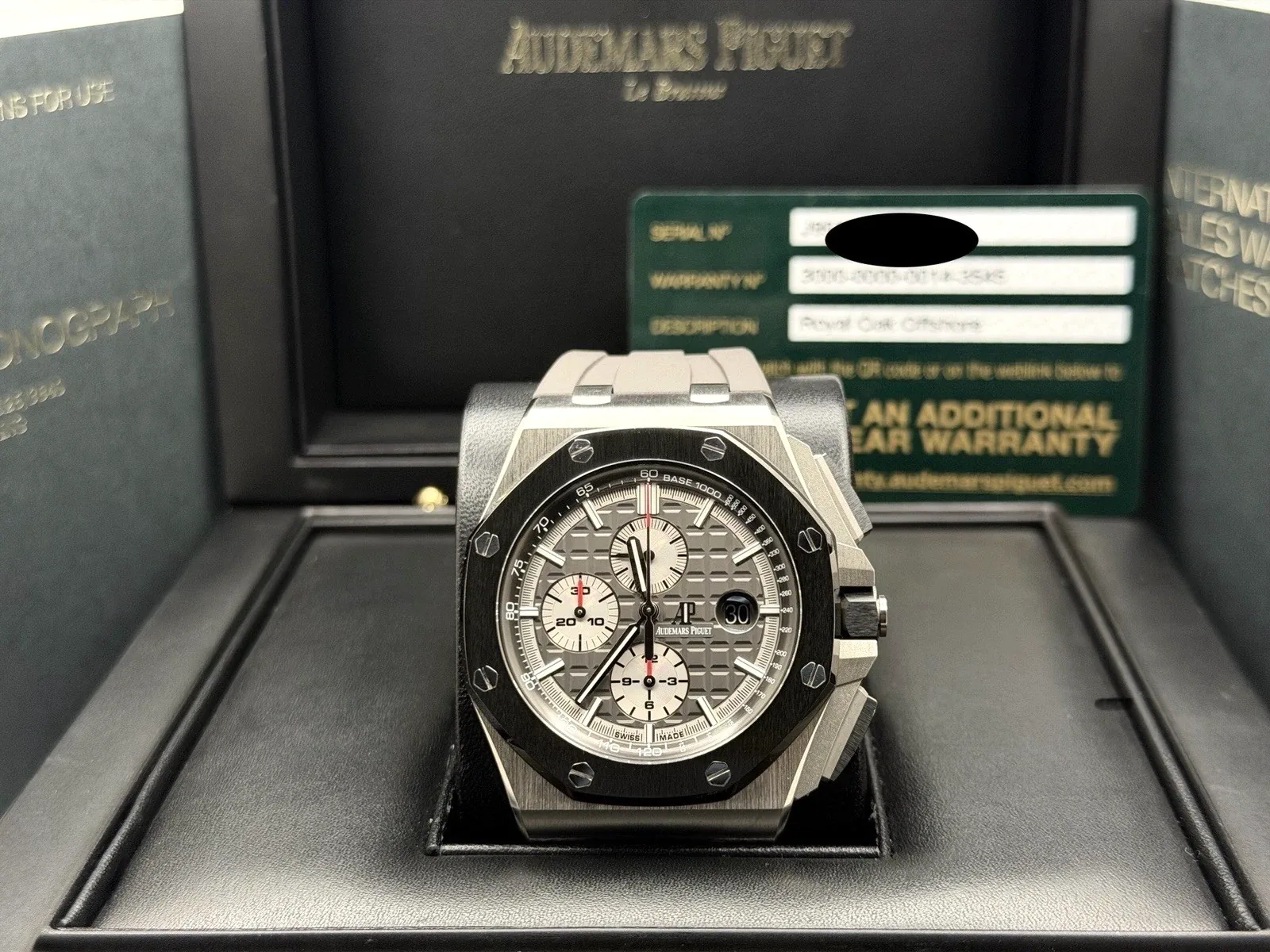 Audemars Piguet Royal Oak Offshore chronograph with box